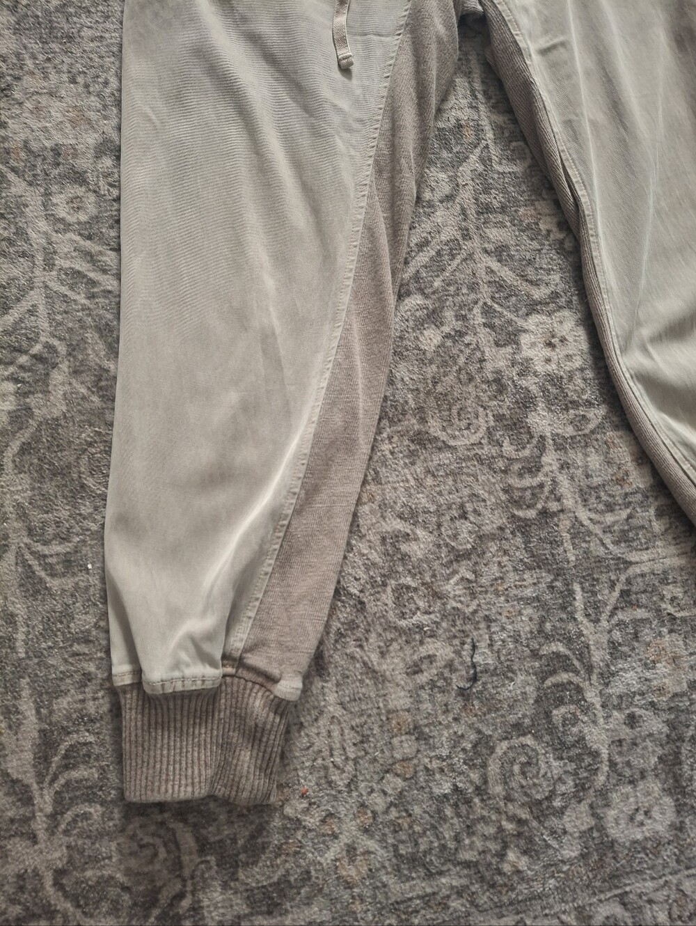 James Perse Mixed Media Pant in Coyote - Picture 3 of 16